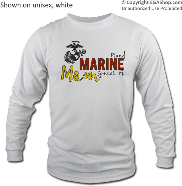 Let Everyone Know You Are A Proud Marine Mom - Eagle Globe And Anchor Clipart (600x600), Png Download