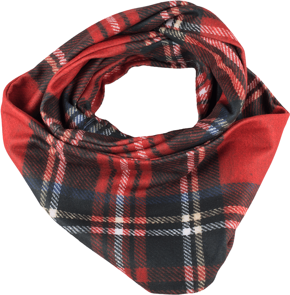 Phunkshun Infinity Scarf - Plaid Scarf Png Clipart (1000x1000), Png Download