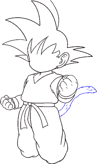 678 X 600 23 - Draw Goku Clipart (678x600), Png Download