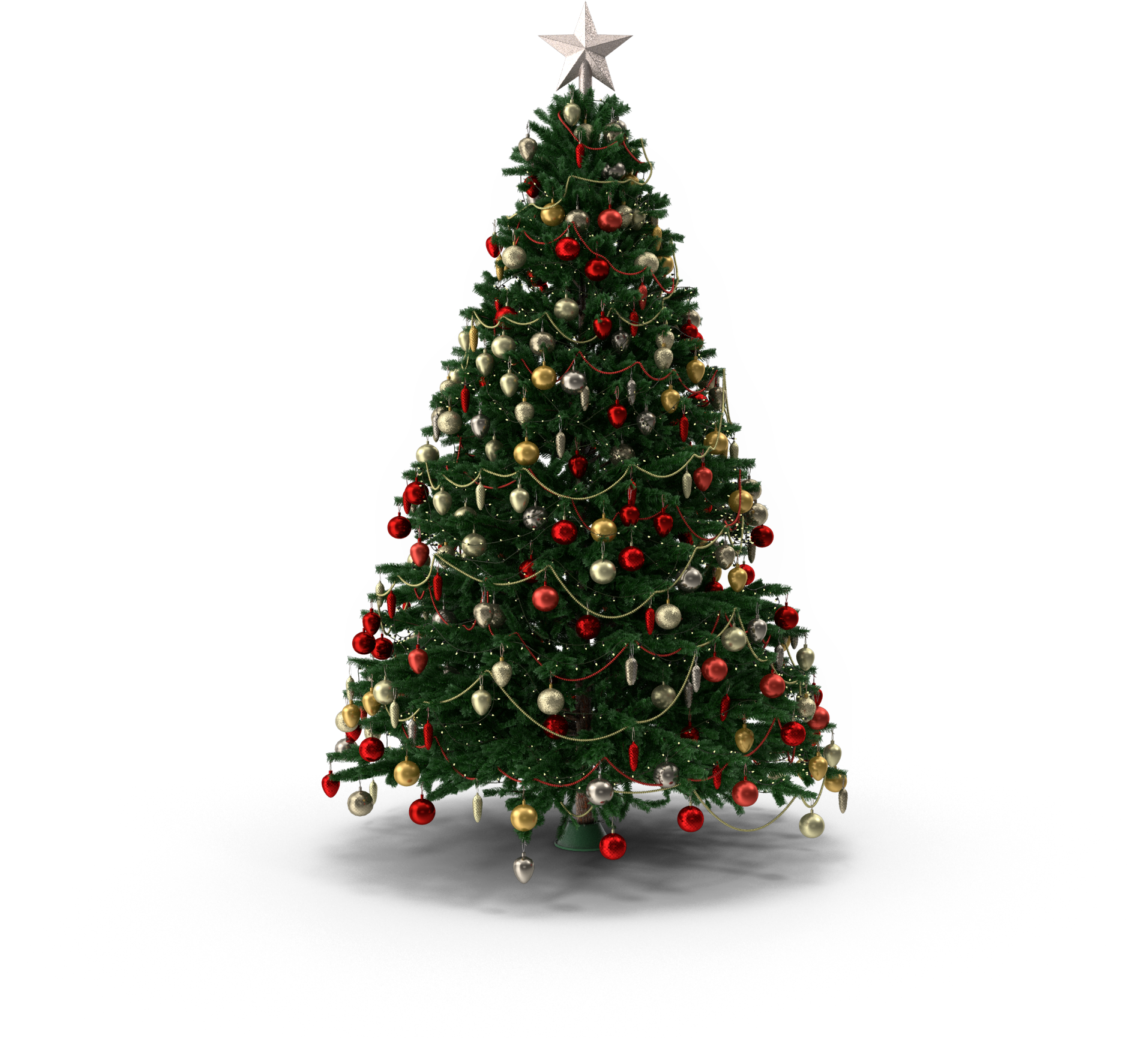 Christmas Tree Clipart (2048x2048), Png Download
