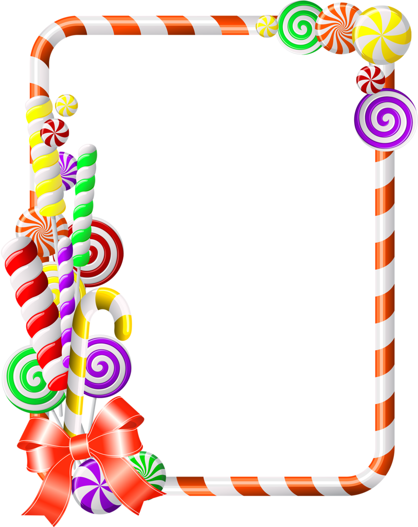 Sweet Border Clipart (600x745), Png Download