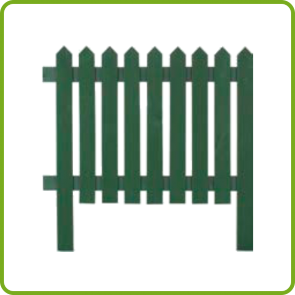 Picket Fencing 700mm - Picket Fence Clipart (600x600), Png Download