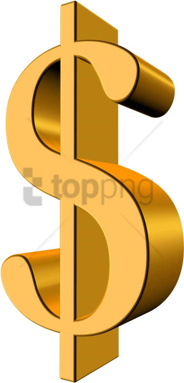 Free Png Gold Dollar Sign Png Png Image With Transparent - Dollar Gold Coins Png Clipart (481x824), Png Download