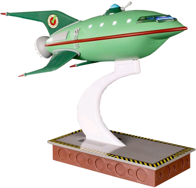 Futurama - Model Aircraft Clipart (639x614), Png Download