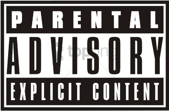 Free Png Parental Advisory Png White Png Image With - Parental Advisory Explicit Content Small Clipart (850x617), Png Download