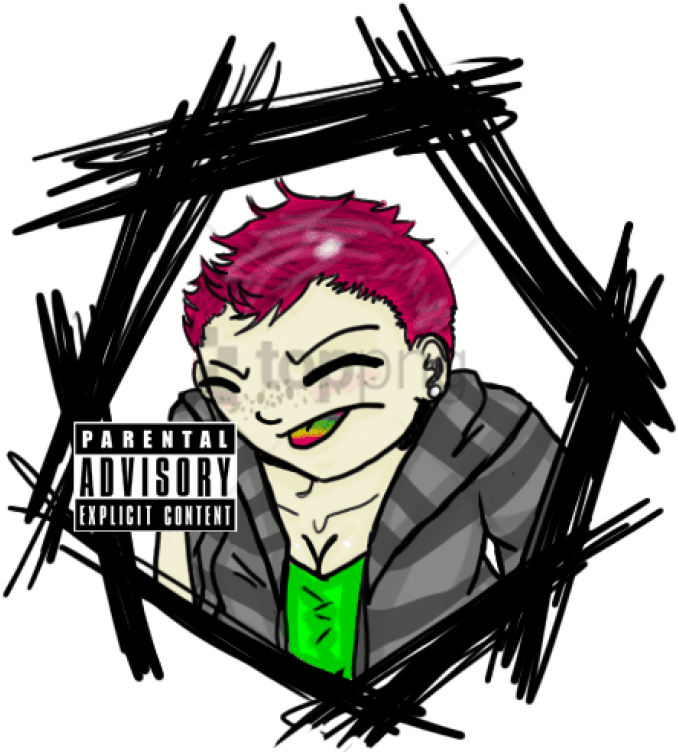 Free Png Download Parental Advisory Png White Png Images - Cartoon Clipart (850x794), Png Download