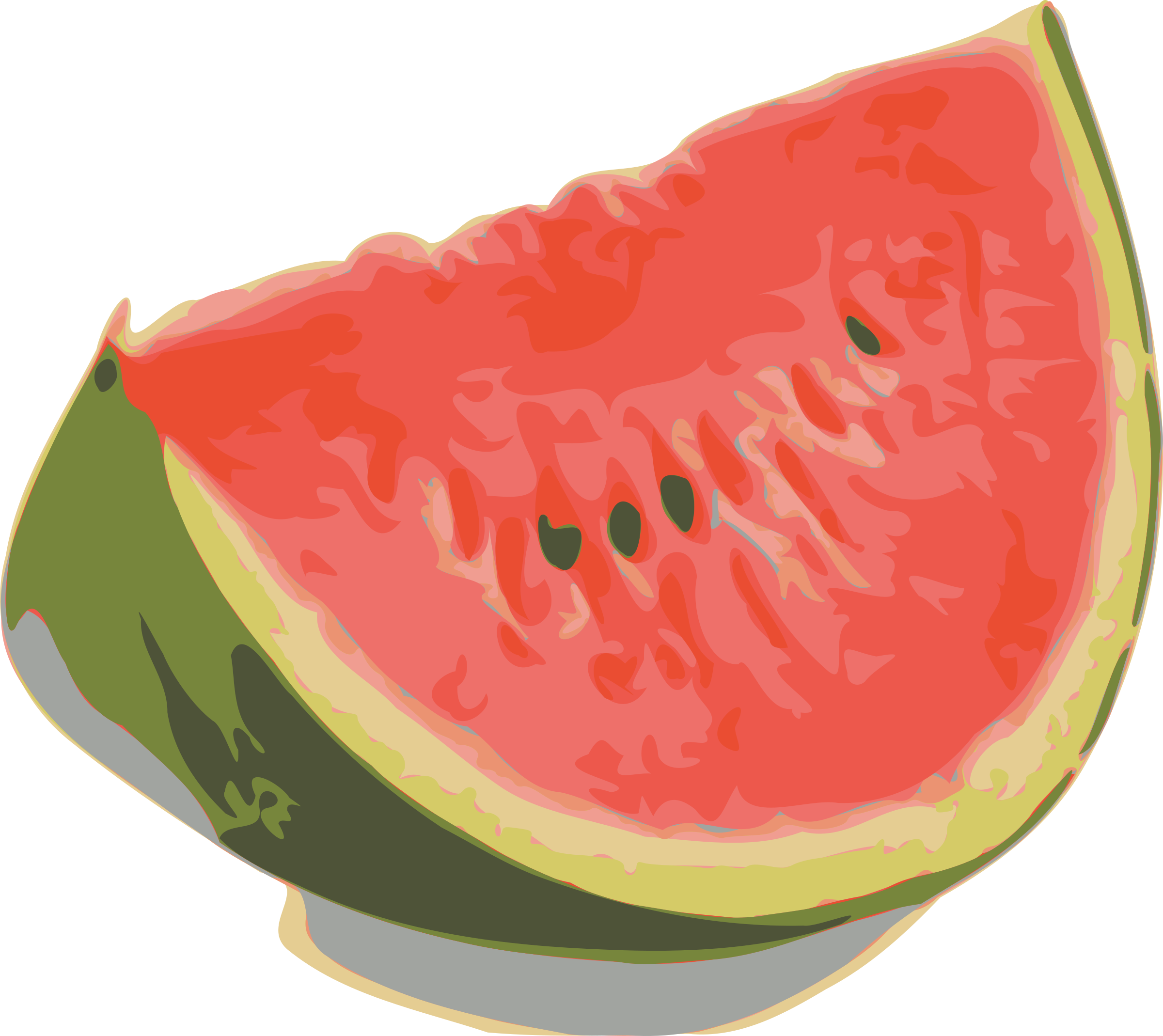Log In - Watermelon Pdf Clipart (2400x2138), Png Download