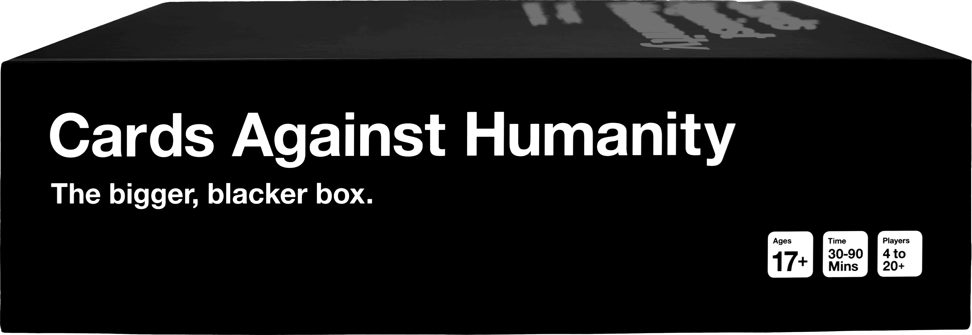 Cards Against Humanity - Darkness Clipart (3343x1155), Png Download
