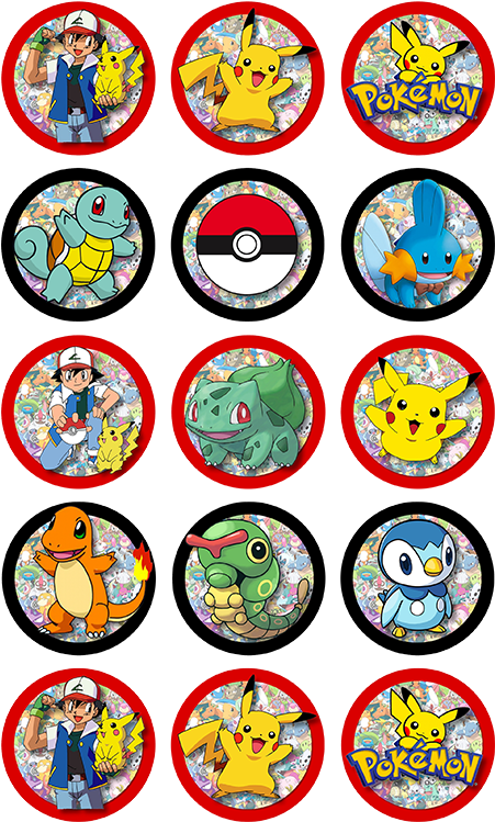 Image Result For Pokemon - Toppers Pokemon Clipart (750x750), Png Download