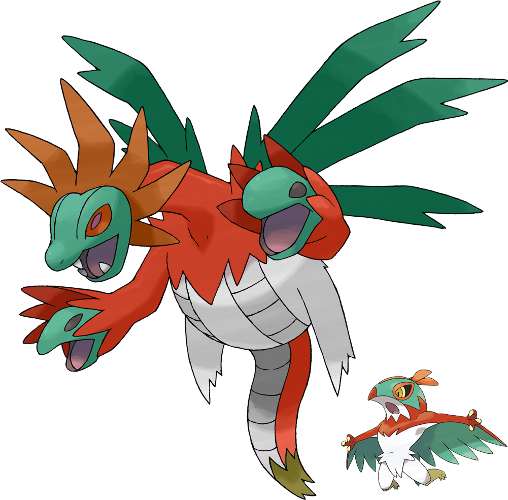 View Hydreigon , - Pokemon Hydreigon Clipart (1000x1000), Png Download