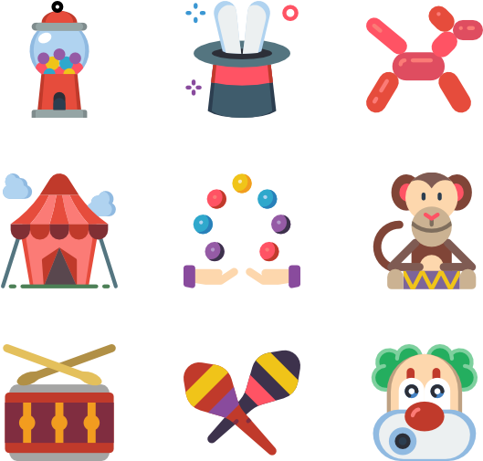Circus Clipart (600x564), Png Download