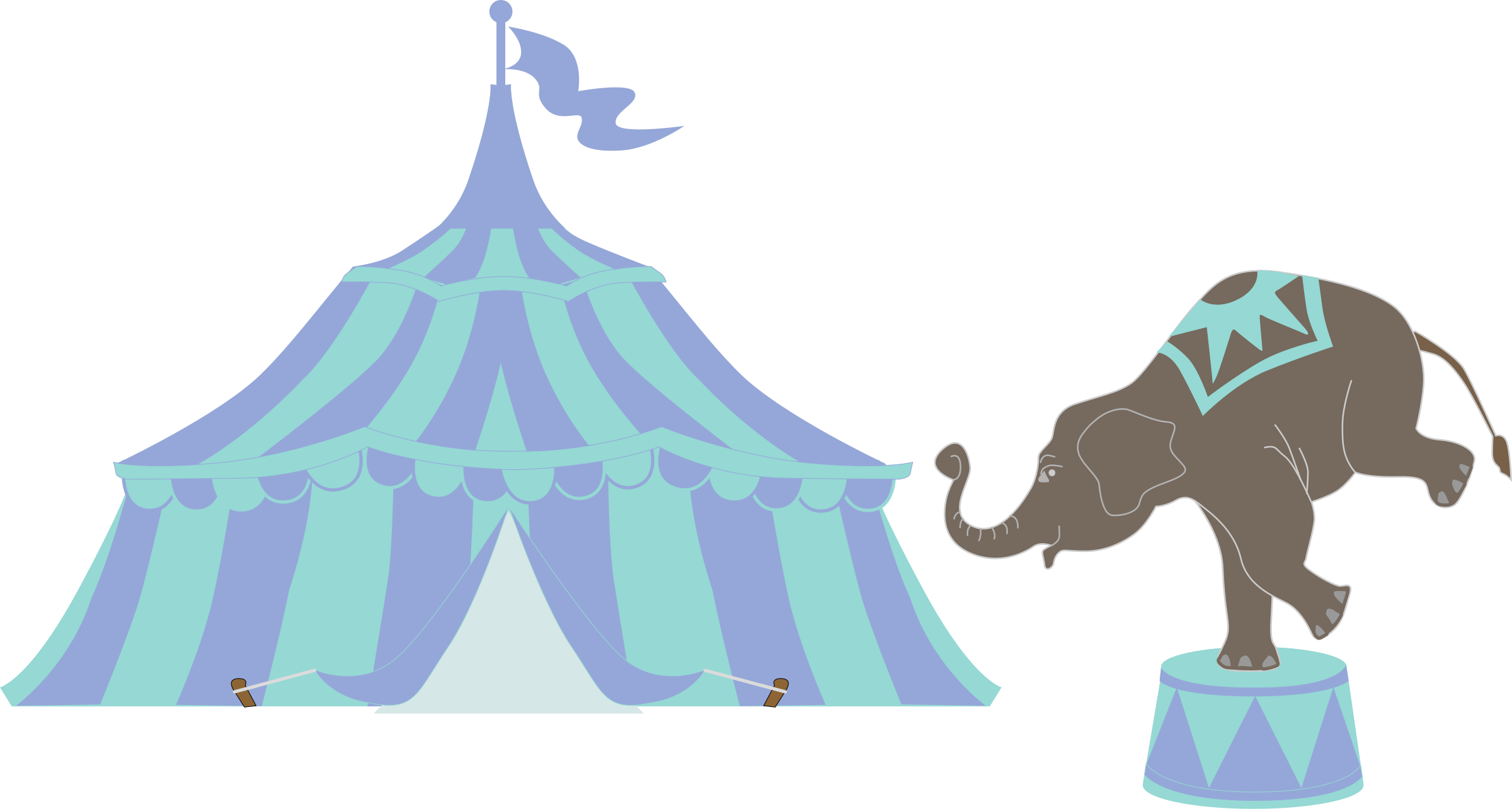 Free To Use & Public Domain Theme Park Clip Art - Circus Png Transparent Png (800x429), Png Download