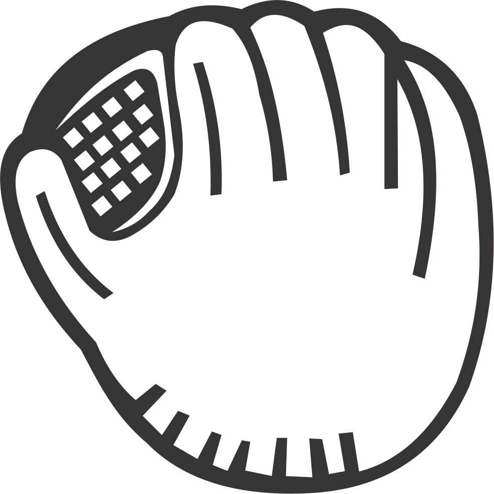 Baseball Glove Clipart (986x986), Png Download