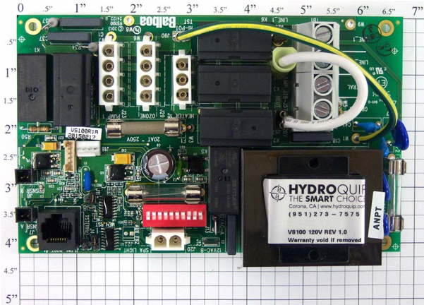 Circuit Board, Vs100, 120v - Electronic Component Clipart (600x600), Png Download