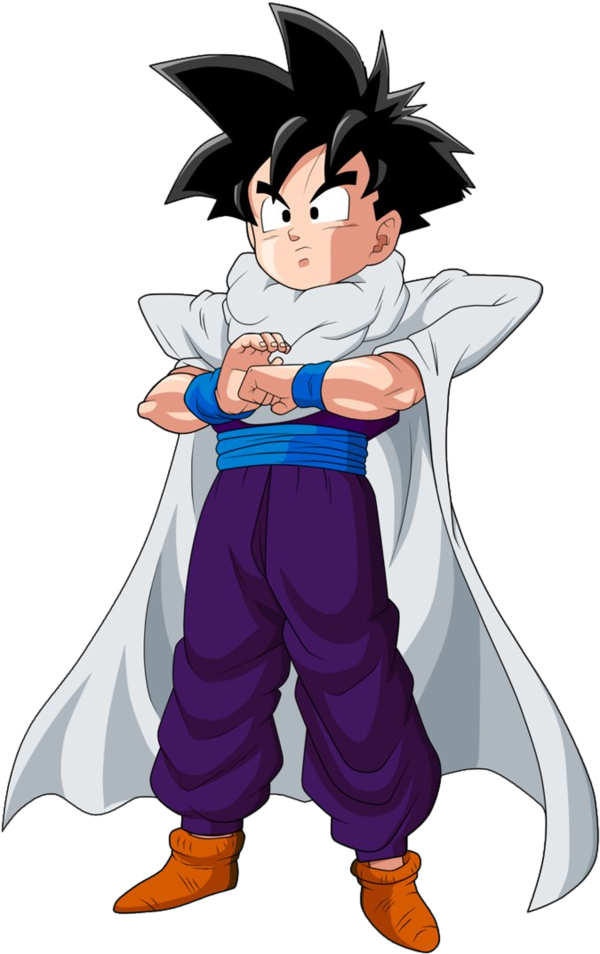 Gohan Png - Imagens Do Teen Gohan Clipart (745x1073), Png Download