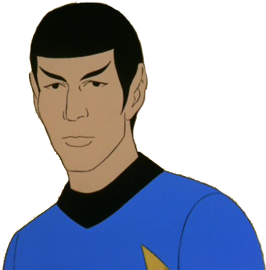 View Samegoogleiqdbsaucenao Animated Spock , - Cartoon Clipart (717x537), Png Download