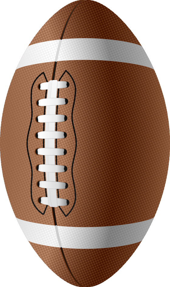 Vector American Nfl Football Hd Image Free Png Clipart - American Football Vector Transparent Png (560x947), Png Download