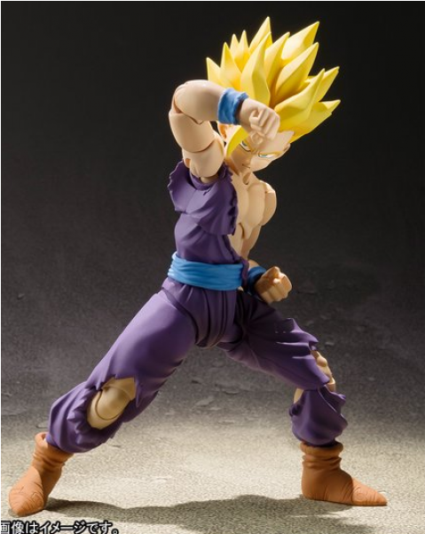 Figuarts Premium Color Dragon Ball Z - Gohan Battle Damaged Sh Figuarts Clipart (600x600), Png Download