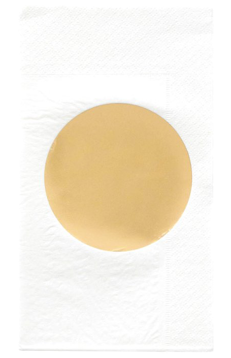 Gold Dot Dinner Napkin Clipart (1024x1024), Png Download