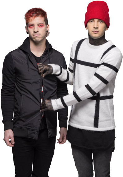 Twenty One Pilots Tumblr - Twenty One Pilots Mejores Clipart (500x656), Png Download