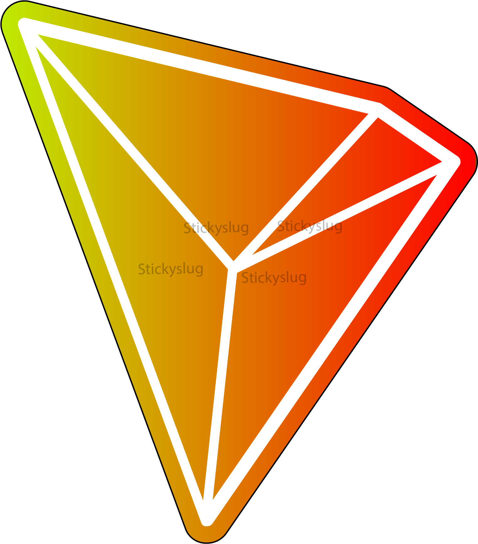 Tron Sticker - Trx Cryptocurrency Clipart (1846x1804), Png Download