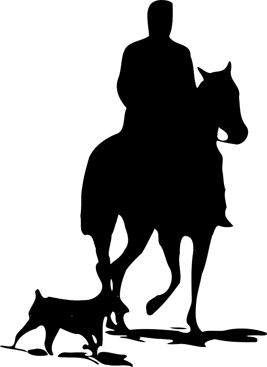 Cowboy Silhouette Png Clipart (933x1280), Png Download