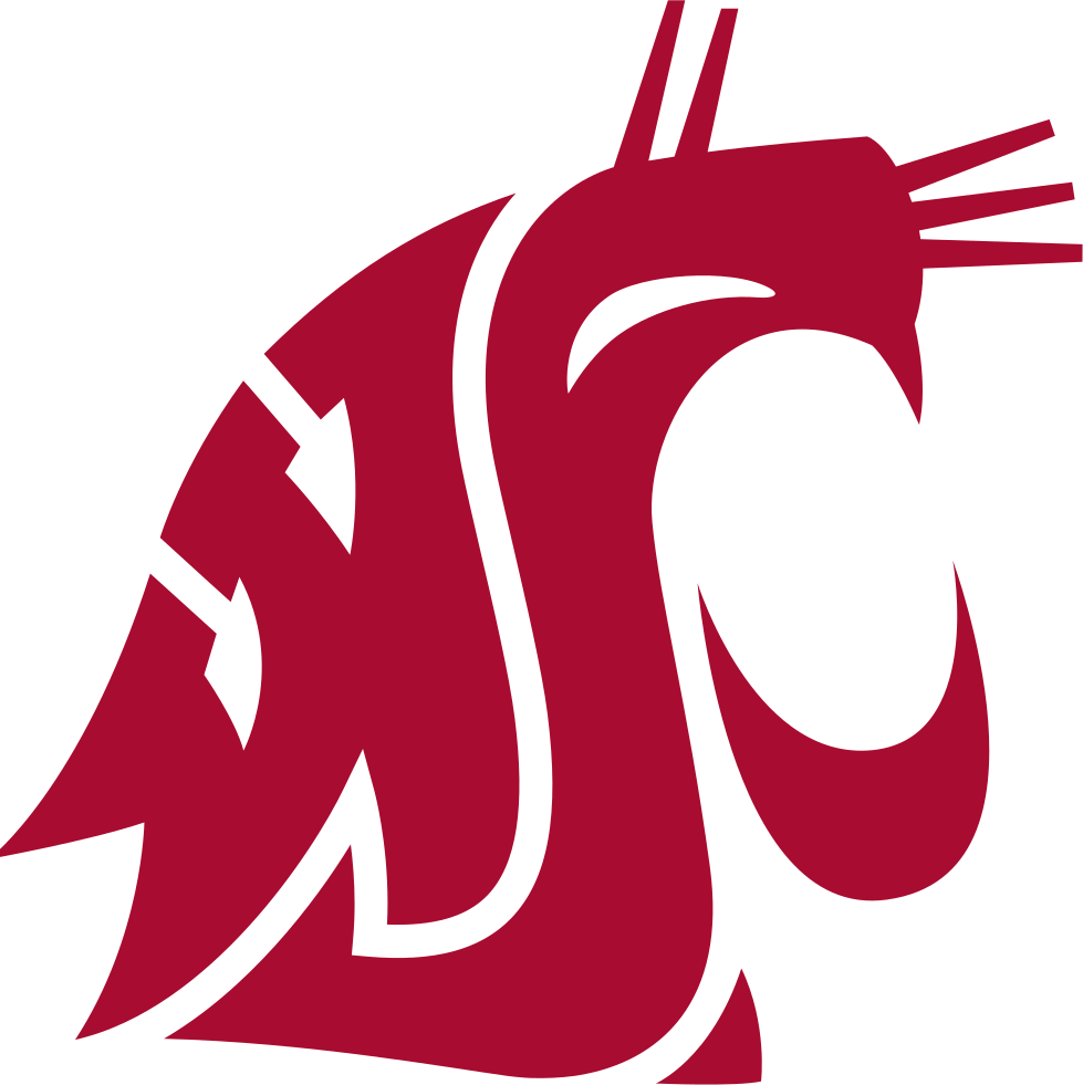 Washington State University Colors Ncaa Colors U Team - Washington State University Cougars Clipart (979x981), Png Download