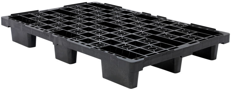 Plastic Pallet - Nestable Plastic Pallet Clipart (750x500), Png Download
