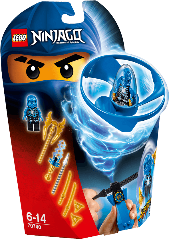 Airjitzu Jay Flyer - Lego Ninjago Airjitzu Jay Flyer 70740 Clipart (1488x837), Png Download