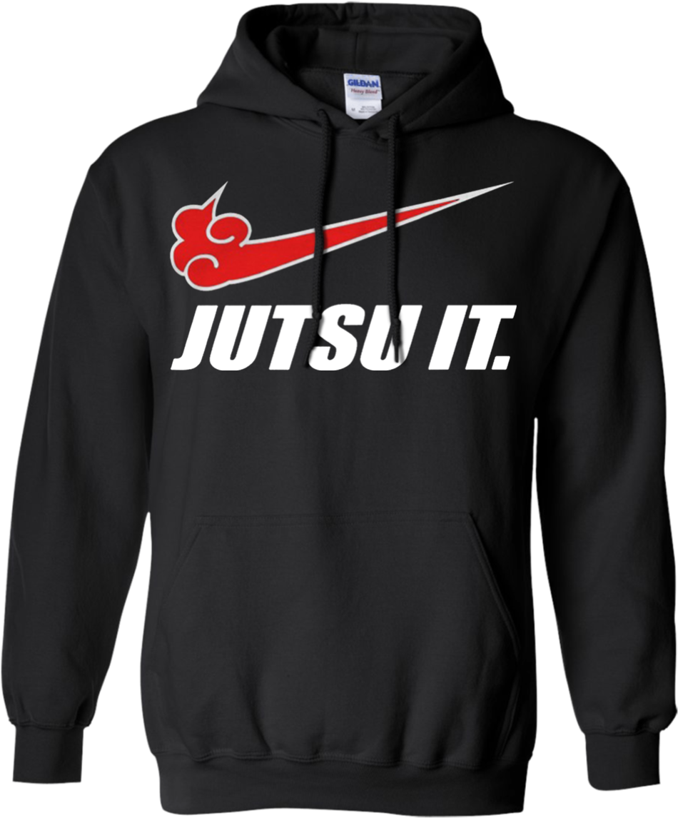 Get Here Naruto Akatsuki Jutsu It Not Just Do It Hoodie - Moon Moon T Shirt Clipart (1155x1155), Png Download