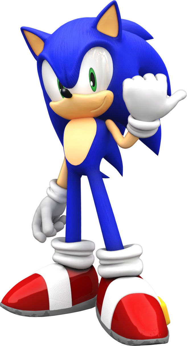 Sonic May Go Where His Heart Takes Him, Though I'm - Sonic The Hedgehog Clipart (657x1216), Png Download