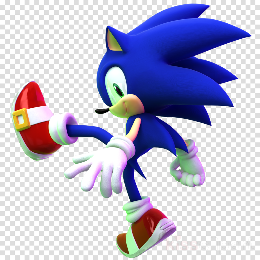 Sonics Hair Clipart Sonic & Sega All-stars Racing Sonic - Sonic The Hedgehog - Png Download (900x900), Png Download