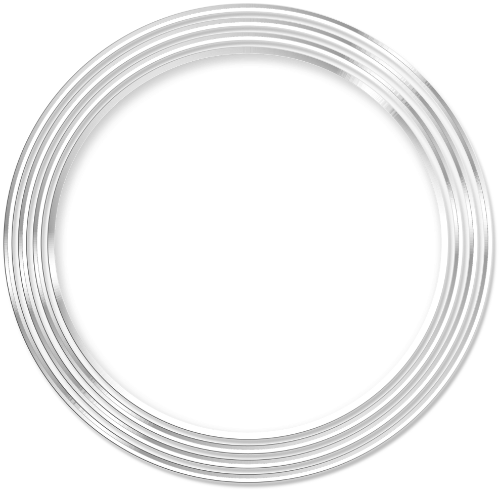 #mq #silver #circle #frame Frames - Grey Round Frame Png Clipart (1024x1024), Png Download