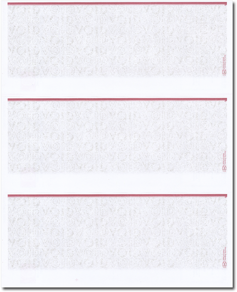 Blank Business 3/page Check Paper Clipart (975x1209), Png Download
