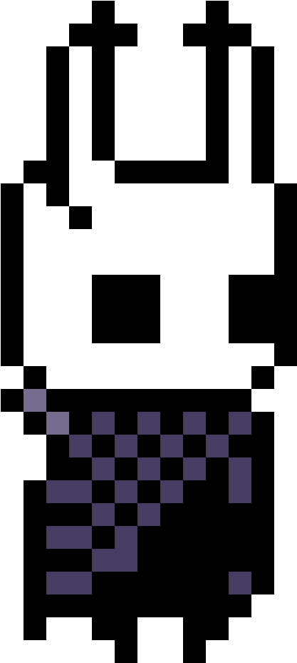 Hollow Knight Pixel Version - Transparent Constraints Png Clipart (417x929), Png Download