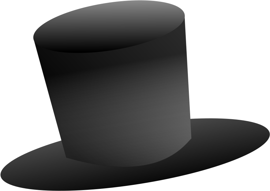 Top Hat Cliparts - Top Hat Without Background - Png Download (900x639), Png Download