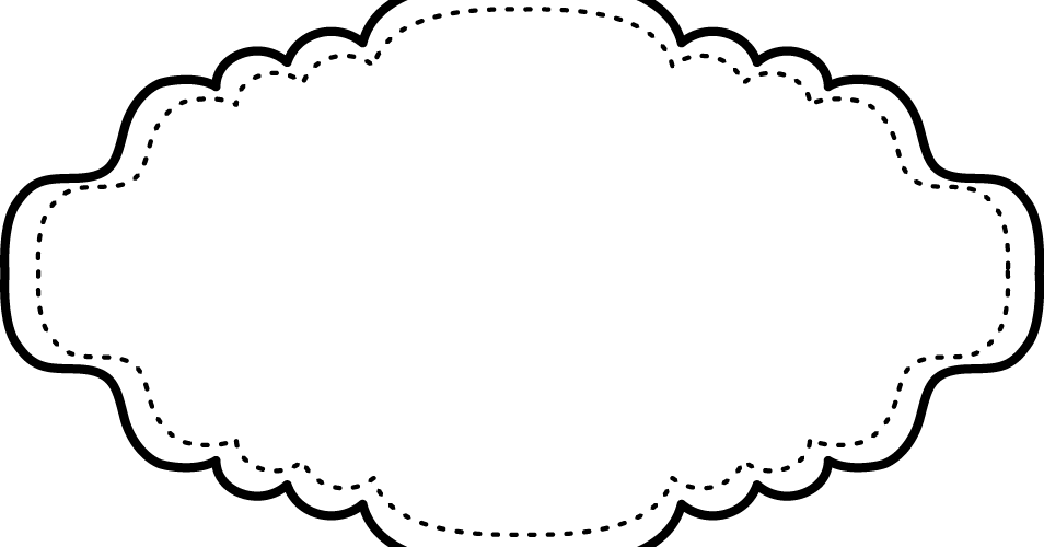 So Cute Free Printable Black And White Frames, Borders, - Marcos Blanco Y Negro Clipart (954x500), Png Download