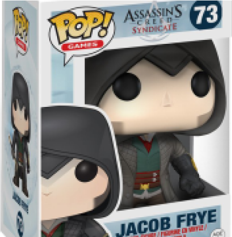 Assassin Creed Syndicate Clipart Jacob Frye - Assassins Creed Pop Vinyl - Png Download (640x480), Png Download