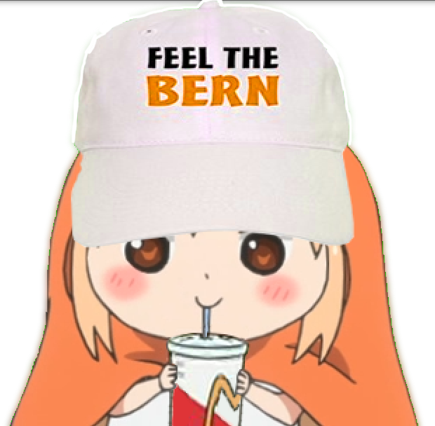 156kib, 620x608, Umaru The Berniecuck Clipart (620x608), Png Download
