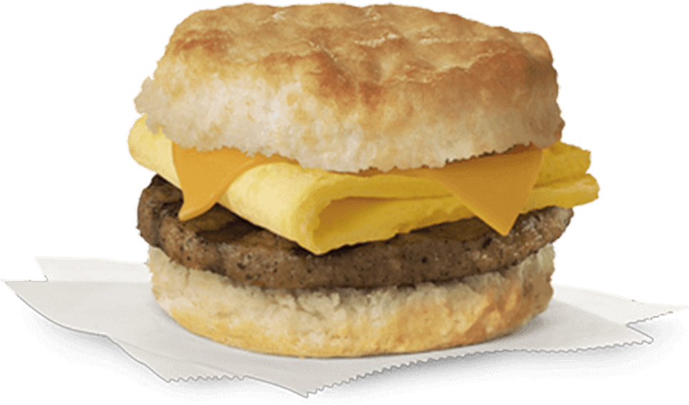Sausage, Egg & Cheese Biscuit - Chick Fil A Sausage Egg And Cheese Biscuit Clipart (1080x1080), Png Download