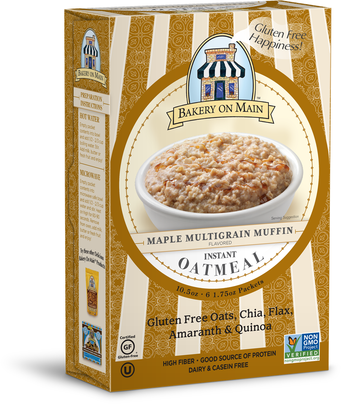 Grain Clipart Oatmeal Box - Oatmeal Box Transparent - Png Download (1308x1709), Png Download