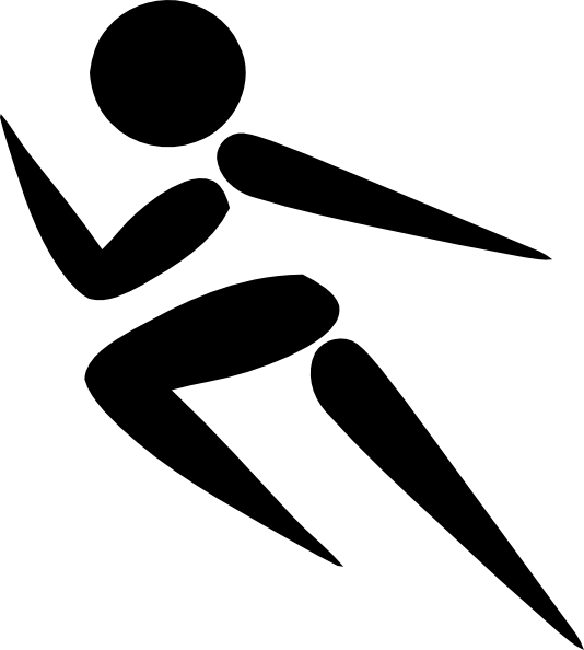 Running Clipart - Running Clipart Free - Png Download (534x594), Png Download