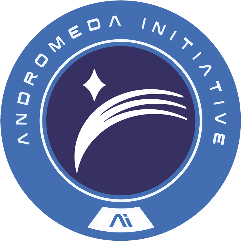 Msb Andromeda Initiative Outpost Flags Are Quite Hard - Mass Effect Andromeda Initiative Logo Clipart (1000x1000), Png Download