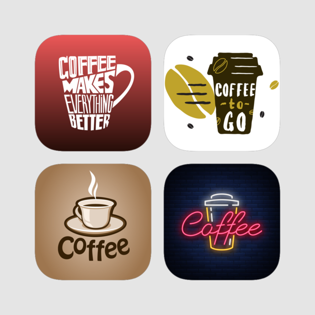 Coffee Lovers All In One Stickers Bundle 4 - Cup Clipart (630x630), Png Download