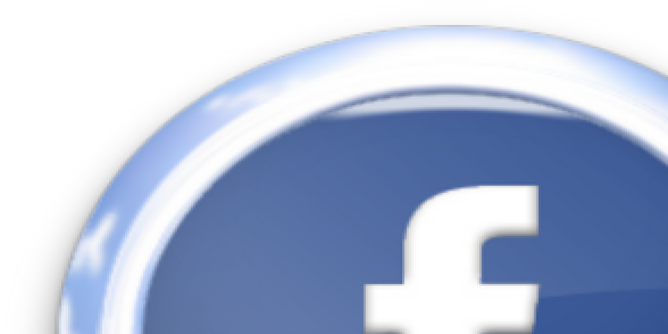 Facebook Button Psd48400 - Circle Clipart (960x480), Png Download