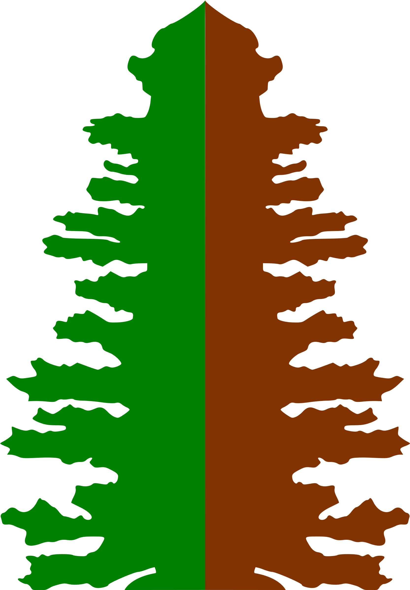 Big Image - Christmas Tree Clipart (2400x2400), Png Download