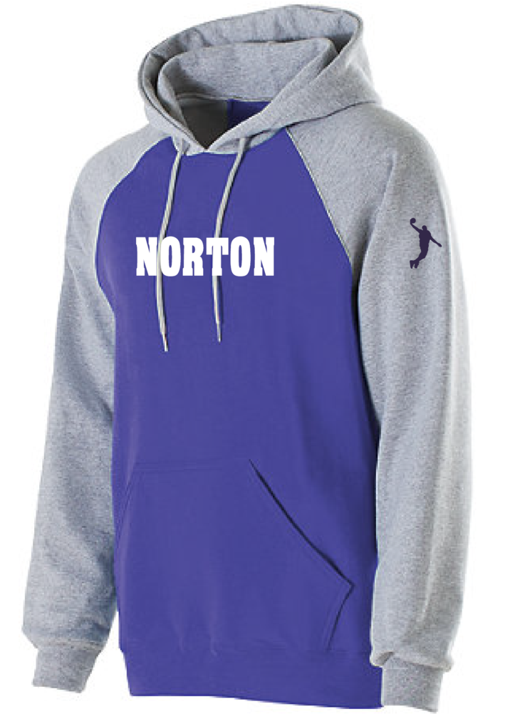 Norton Basketball Youth Banner Hoodie Norton Chest - Holloway Echo Hoodie Clipart (1024x1024), Png Download