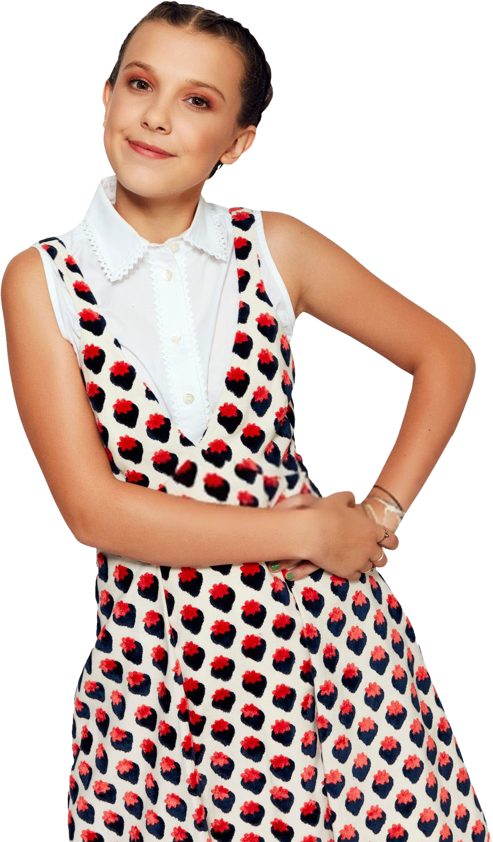 Bem Bebezinha Ela 💕 @strangereggosbr On Instagram - Millie Bobby Brown Photoshoot Clipart (1365x2048), Png Download