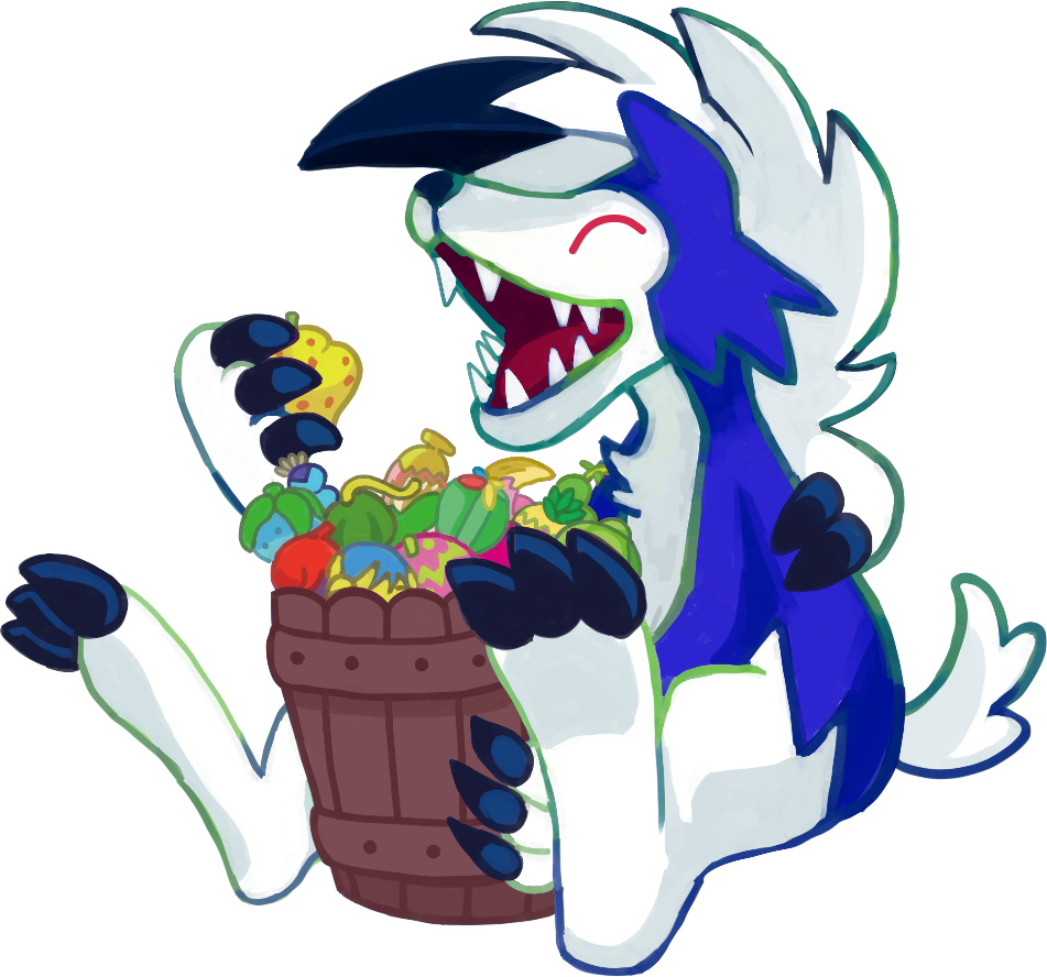 Berry Doggo , - Fat Shiny Lycanroc Midnight Clipart - Large Size Png Image ...