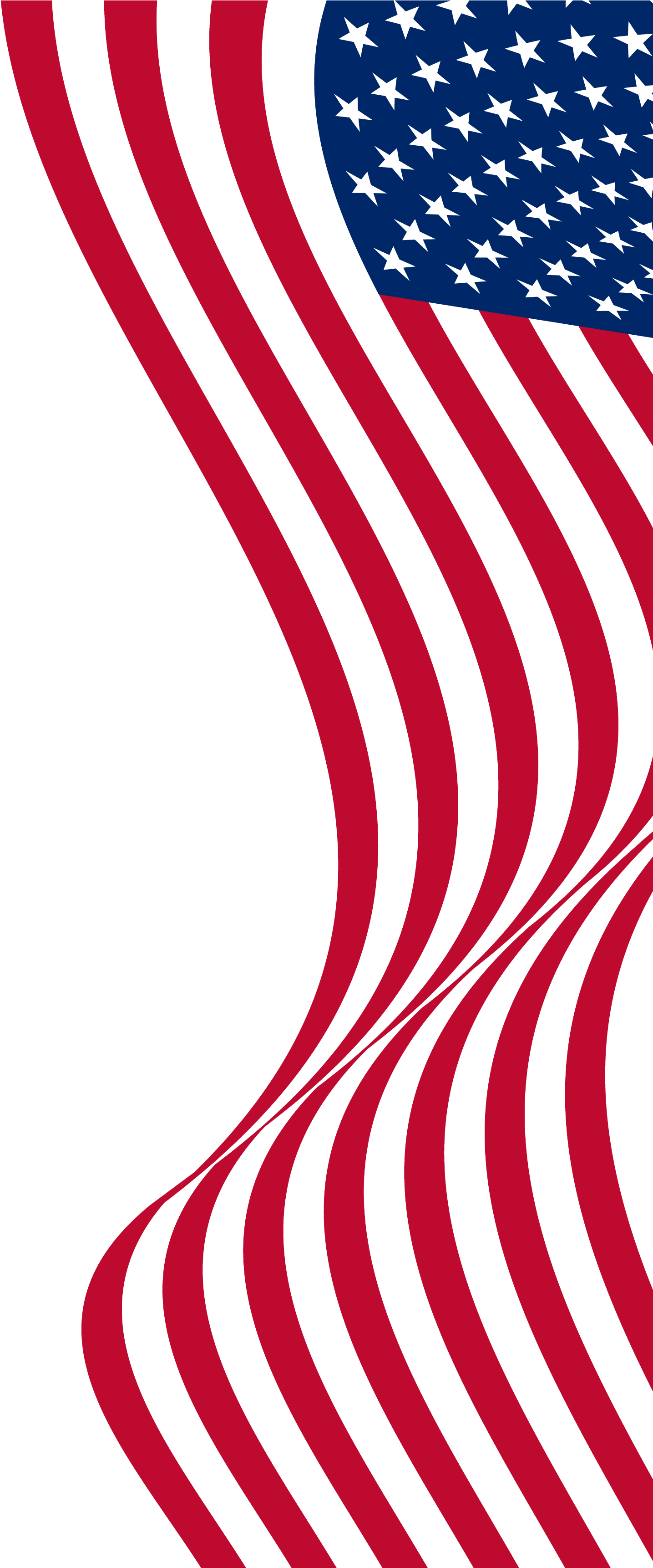 American Flag , Png Download - Graphic Design Clipart (1435x3443), Png Download